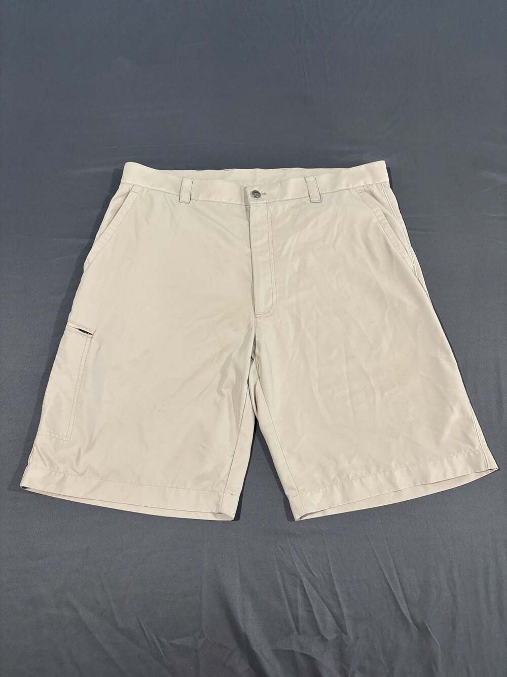 Callaway Mens Beige Performance Golf Shorts Size 36